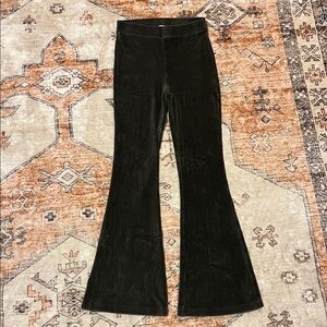 Green Aerie Bell Bottom Pants